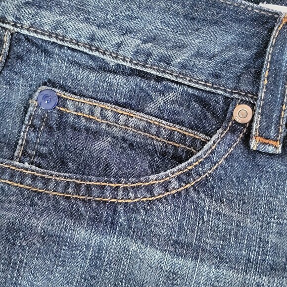 GAP Denim Skirt Women's Size 2 Button Fly Jean Skirt - Picture 9 of 10